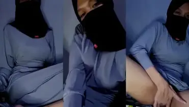 Bokep Indo ABG Hijab Memek Perawan Nina poster